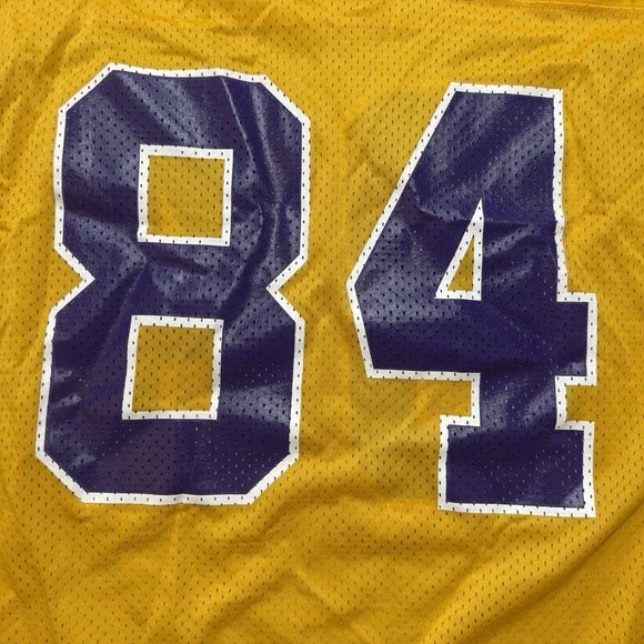 VINTAGE Minnesota Vikings Jersey Mens 52 XLarge Gold Starter Randy Moss NFL 90s - Picture 3 of 10